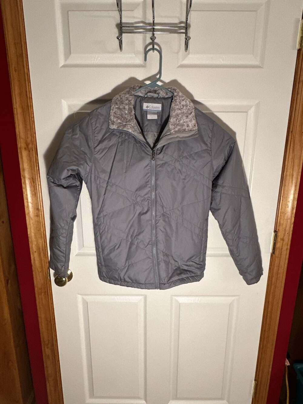 Columbia Sportswear Company Interchange Quilted Puffer Jacket with Faux Fur Coll